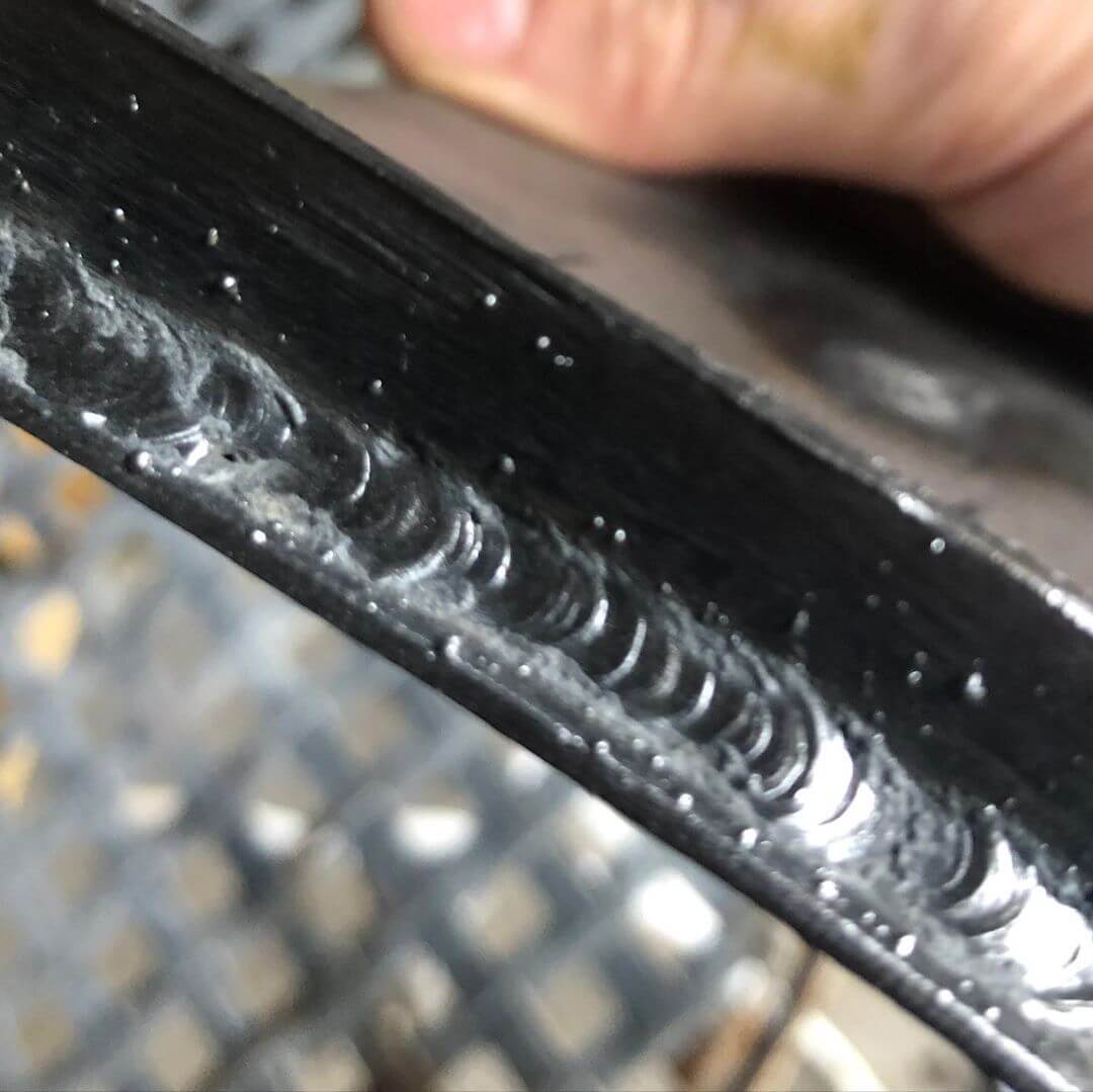 Its an actual weld!  